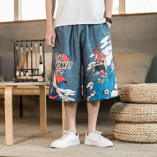 men's shorts style summer new pants men's youth print large loose straight beach casual capris, White;black
men's shorts style summer new pants men's youth print large loose straight beach casual capris, White;black