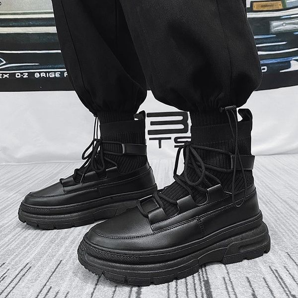 boots 2023 autumn winter socks men ankle platform black shoes for fur y punk motorcycle booties gothic 230320
boots 2023 autumn winter socks men ankle platform black shoes for fur y punk motorcycle booties gothic 230320