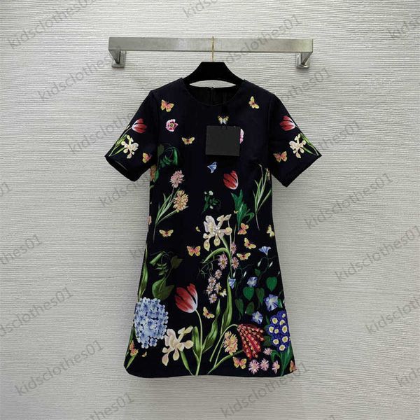 black dress beaded and diamond-encrusted flower prints spring summer style fashion dress temperament socialite style crewneck short sleeves, Black;gray
black dress beaded and diamond-encrusted flower prints spring summer style fashion dress temperament socialite style crewneck short sleeves, Black;gray