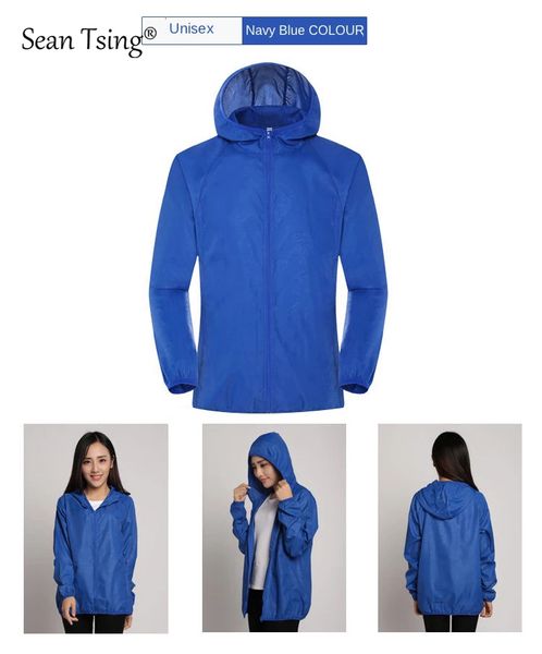outdoor jackets hoodies sean tsing anti uv camping rain jacket men women waterproof sun protection coats fishing hunting quick dry portable, Blue;black
outdoor jackets hoodies sean tsing anti uv camping rain jacket men women waterproof sun protection coats fishing hunting quick dry portable, Blue;black