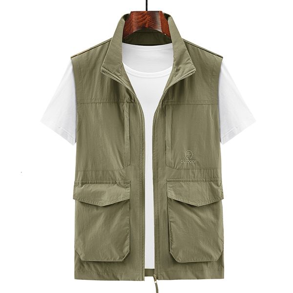 men's vests summer thin outdoor quickdrying sleeveless jacket pography fishing multipocket casual men vest army green khkai workwear 23, Black;white
men's vests summer thin outdoor quickdrying sleeveless jacket pography fishing multipocket casual men vest army green khkai workwear 23, Black;white