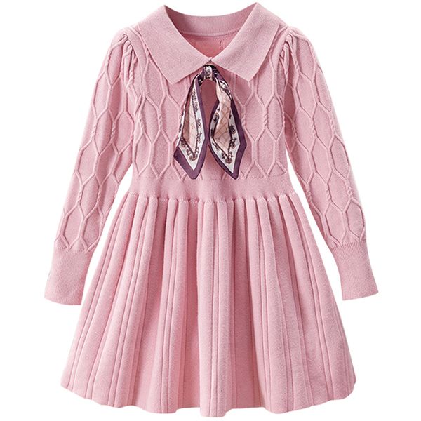 girl's dresses children's long sleeved knitted wool dress spring and autumn girls' silk scarf knitted princess baby dress 230, Red;yellow
girl's dresses children's long sleeved knitted wool dress spring and autumn girls' silk scarf knitted princess baby dress 230, Red;yellow