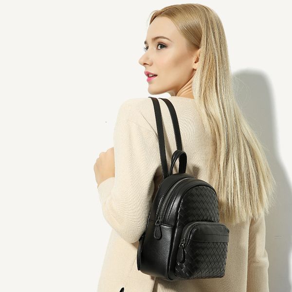 school bags genuine leather woven shoulder women's style fashion mini backpack soft luxury brand design 100 sheepskin 230320 
school bags genuine leather woven shoulder women's style fashion mini backpack soft luxury brand design 100 sheepskin 230320
