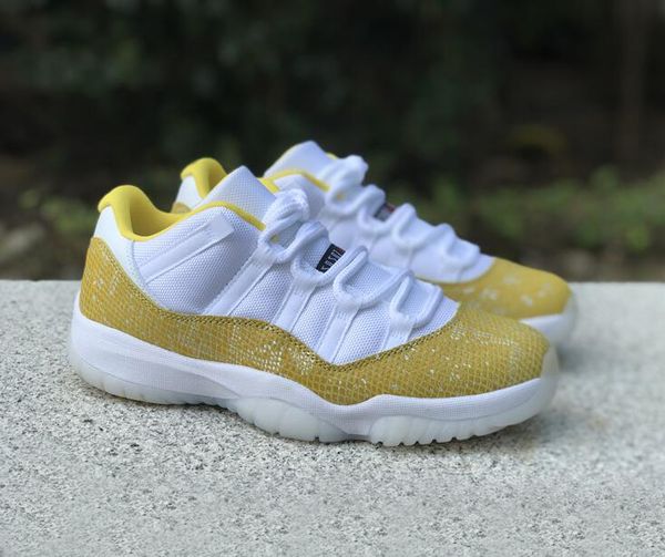 shoes climbing 11 low yellow snakeskin men 11s white/tour yellow-sail sneakers sports ah7860-107 original size : us 5.5-11
shoes climbing 11 low yellow snakeskin men 11s white/tour yellow-sail sneakers sports ah7860-107 original size : us 5.5-11