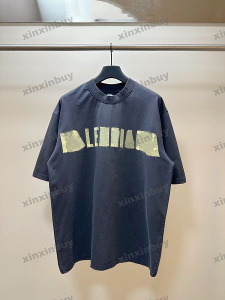 xinxinbuy men designer tee t shirt 23ss paris tape destroyed short sleeve cotton women black white khaki oversize xs-xl, Black;brown
xinxinbuy men designer tee t shirt 23ss paris tape destroyed short sleeve cotton women black white khaki oversize xs-xl, Black;brown
