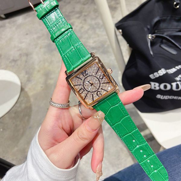 luxury women watch square 32mm dial brand designer fashion lady watches leather strap quartz wristwatches for womens christmas mother's, Slivery;brown
luxury women watch square 32mm dial brand designer fashion lady watches leather strap quartz wristwatches for womens christmas mother's, Slivery;brown