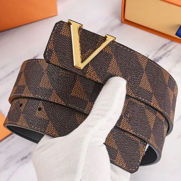 fashion designer belts men womens belts big gold buckle genuine leather belt lattice printing with 20 color lvs 3.8cm width, Black;brown
fashion designer belts men womens belts big gold buckle genuine leather belt lattice printing with 20 color lvs 3.8cm width, Black;brown