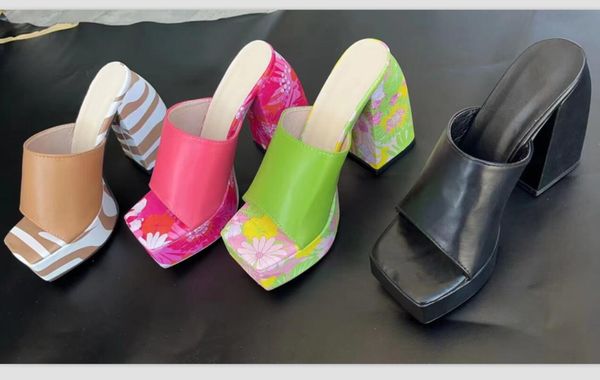 2023 women high chunky heel sandals girls summer casual lady thick heels platform shoes open toe outdoor lady red black green flop slides bi
2023 women high chunky heel sandals girls summer casual lady thick heels platform shoes open toe outdoor lady red black green flop slides bi