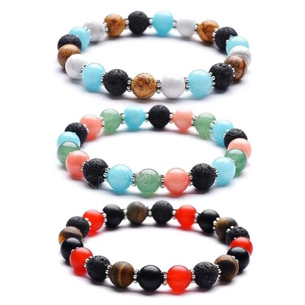 8mm colorful natural stone handmade beaded strands charm bracelets elastic jewelry for women men lover, Golden;silver
8mm colorful natural stone handmade beaded strands charm bracelets elastic jewelry for women men lover, Golden;silver