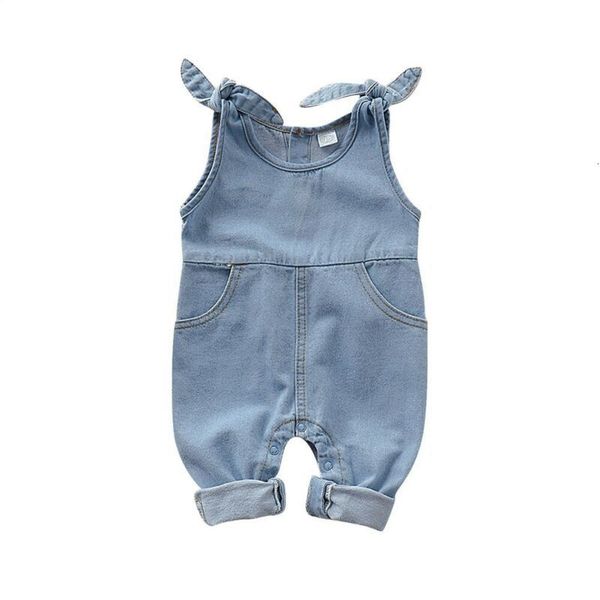 rompers citgeett summer baby denim jumpsuit romper sleeveless playsuit overall born boy girl cute clothes 230320, Blue
rompers citgeett summer baby denim jumpsuit romper sleeveless playsuit overall born boy girl cute clothes 230320, Blue