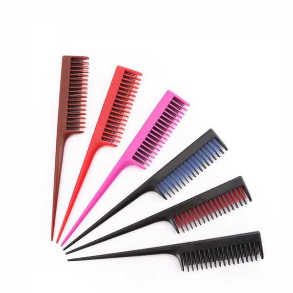braiding styling barber comb carbon fiber heat resistant teasing comb custom precision rat tail hair parting comb hair styling hair brush, Silver
braiding styling barber comb carbon fiber heat resistant teasing comb custom precision rat tail hair parting comb hair styling hair brush, Silver