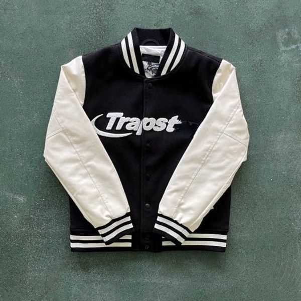 oversize hip hop baseball jackets men women wool coat trapstar designer jacket 3d embroidery sweatshirt mens cardigan coats, Black;brown
oversize hip hop baseball jackets men women wool coat trapstar designer jacket 3d embroidery sweatshirt mens cardigan coats, Black;brown