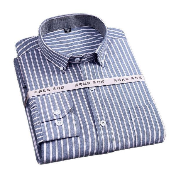men's casual shirts oxford mens plaid striped single patch pocket long sleeve regular-fit comfortable casual button-collar cotton shirt, White;black
men's casual shirts oxford mens plaid striped single patch pocket long sleeve regular-fit comfortable casual button-collar cotton shirt, White;black