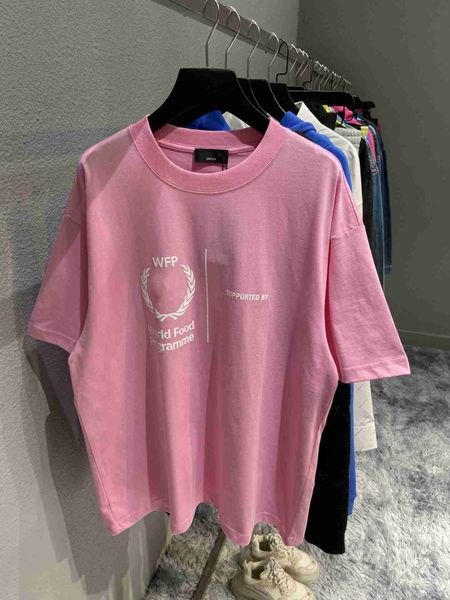 plush t shirt designer luxury coats balciga version b world wheat grain wfp foam printing loose round neck fashion brand os men's and w, Black
plush t shirt designer luxury coats balciga version b world wheat grain wfp foam printing loose round neck fashion brand os men's and w, Black