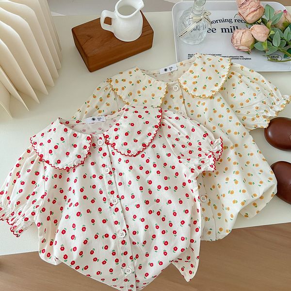kids shirts korean style children shirts summer flower printed short sleeve shirt for girls 230321, White;black
kids shirts korean style children shirts summer flower printed short sleeve shirt for girls 230321, White;black
