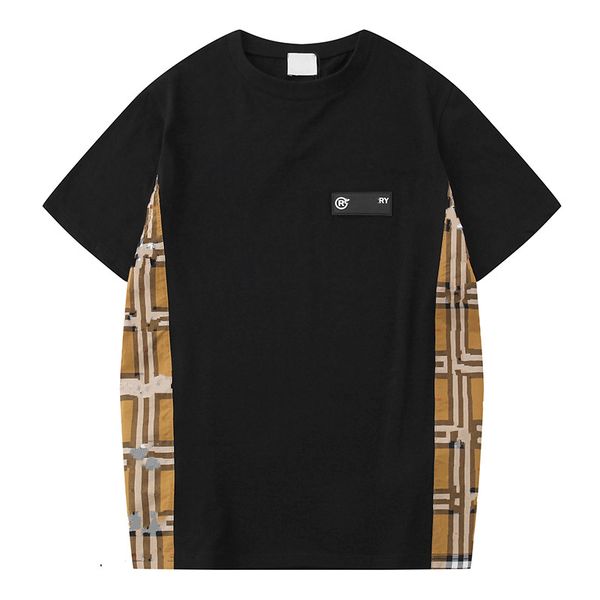 luxury t shirt men s women designer t shirts short summer fashion brown check print casual with brand letter designers t-shirt, White;black
luxury t shirt men s women designer t shirts short summer fashion brown check print casual with brand letter designers t-shirt, White;black