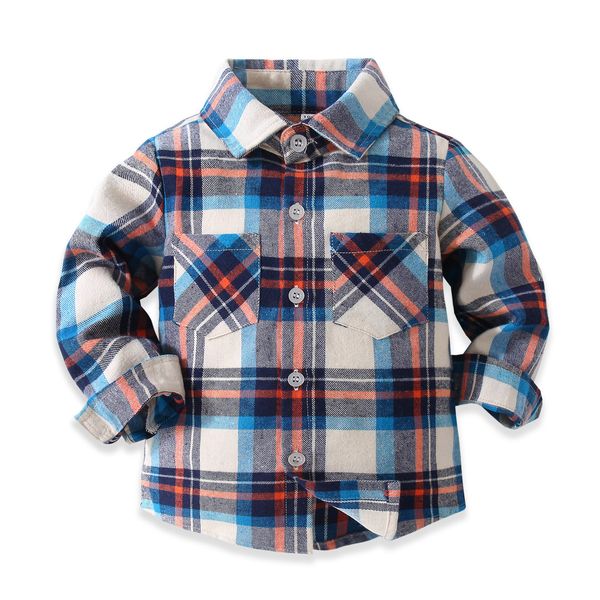 kids shirts plaid boys cotton shirts two pockets lapel clothes 1 2 3 4 5 years plaid single-breasted shirt for kids daily wear spring fall 2, White;black
kids shirts plaid boys cotton shirts two pockets lapel clothes 1 2 3 4 5 years plaid single-breasted shirt for kids daily wear spring fall 2, White;black