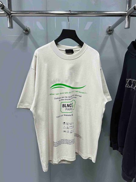 plush t shirt designer luxury coats balciga version paris b ss wave slogan letter printing shortsleeved men's and women's loose os, Black
plush t shirt designer luxury coats balciga version paris b ss wave slogan letter printing shortsleeved men's and women's loose os, Black