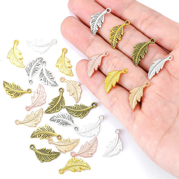 500pcs craft supplies feather charms mixed color feather charms pendants for diy necklace earring jewelry crafts birthday party gifts, Bronze;silver
500pcs craft supplies feather charms mixed color feather charms pendants for diy necklace earring jewelry crafts birthday party gifts, Bronze;silver