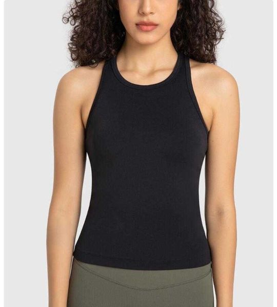 lu-343 slim fit yoga tank women's high elastic nude sports fitness yoga shirt dress breathable running gym clothes, White;red
lu-343 slim fit yoga tank women's high elastic nude sports fitness yoga shirt dress breathable running gym clothes, White;red