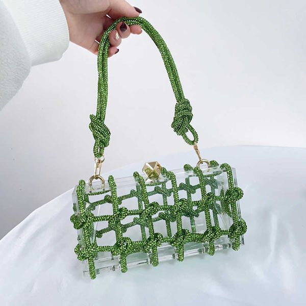 fashion evening shoulder bags designer bags suitcase drawstring acrylic bag women's handbag net green transparent women's bag 2307
fashion evening shoulder bags designer bags suitcase drawstring acrylic bag women's handbag net green transparent women's bag 2307