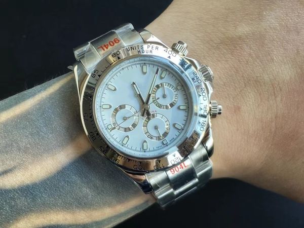 with original box watch 40mm 116503 116508 116528 116523 sapphire no chronograph white dial mechanical automatic mens watches, Slivery;brown
with original box watch 40mm 116503 116508 116528 116523 sapphire no chronograph white dial mechanical automatic mens watches, Slivery;brown
