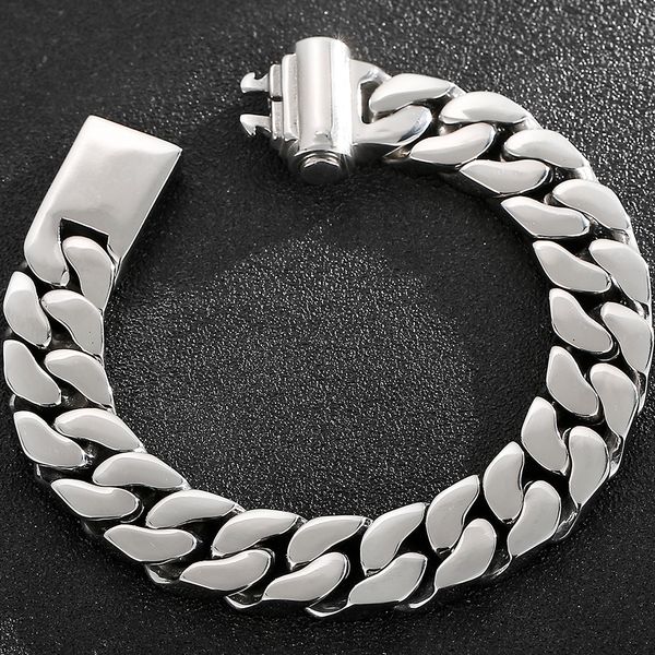 charm bracelets polished stainless steel 1314mm men's on hand chain man bracelet chic style men's bracelets jewelry accessory engr, Golden;silver
charm bracelets polished stainless steel 1314mm men's on hand chain man bracelet chic style men's bracelets jewelry accessory engr, Golden;silver