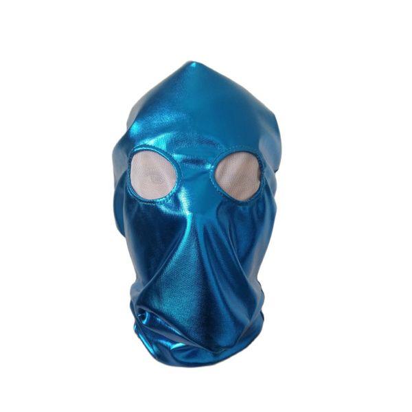 cosplay costume accessories shiny metallic hood open white mesh eyes costumes party accessories halloween masks, Silver
cosplay costume accessories shiny metallic hood open white mesh eyes costumes party accessories halloween masks, Silver