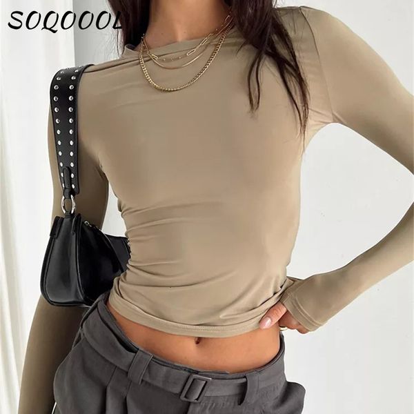 womens tshirt long sleeve t shirt women spring autumn slim fit pullovers tshirts streetwear female basic tee y2k clothes crop 230321, White
womens tshirt long sleeve t shirt women spring autumn slim fit pullovers tshirts streetwear female basic tee y2k clothes crop 230321, White