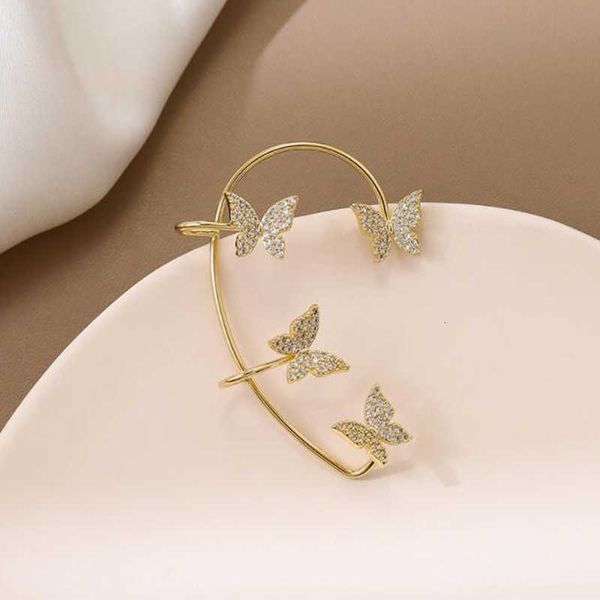 luxury ornaments1pc 2022 new elegant advanced butterfly earbone clip korean sweet accessories fashion ear hook earring for womans jewelry, Silver
luxury ornaments1pc 2022 new elegant advanced butterfly earbone clip korean sweet accessories fashion ear hook earring for womans jewelry, Silver