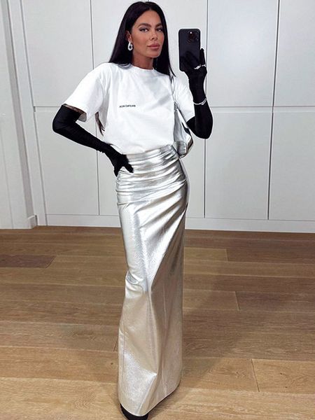 skirts kalevest y2k long casual retro latex skirt solid color slim 2000s clothes silver luxury high street women 230321, Black
skirts kalevest y2k long casual retro latex skirt solid color slim 2000s clothes silver luxury high street women 230321, Black
