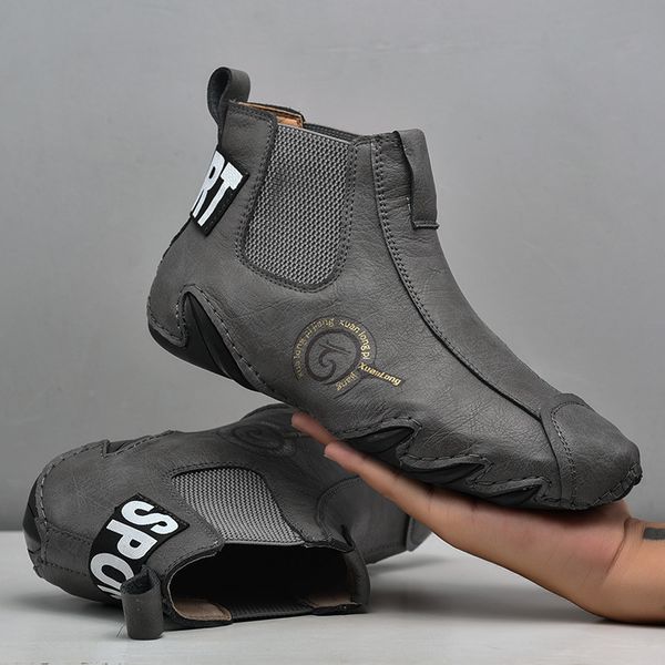 dress shoes men boots 2023 warm cotton handmade outdoor sneakers soft solecomfortable men's ankle male casual flat short 230320, Black
dress shoes men boots 2023 warm cotton handmade outdoor sneakers soft solecomfortable men's ankle male casual flat short 230320, Black