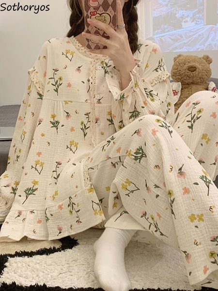 women's sleepwear pajama sets women print student breathable casual korean style o-neck sleepwear basic loose ins homewear tender simpl, Black;red
women's sleepwear pajama sets women print student breathable casual korean style o-neck sleepwear basic loose ins homewear tender simpl, Black;red