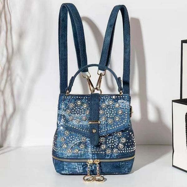 school bags fashion multifuction denim women handbag backpack designer shoulder mini female ladies tote 230320
school bags fashion multifuction denim women handbag backpack designer shoulder mini female ladies tote 230320