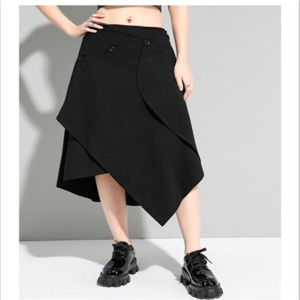 skirts street big size fashion brand personalized version a irregular skirt autumn slim design 230321, Black
skirts street big size fashion brand personalized version a irregular skirt autumn slim design 230321, Black