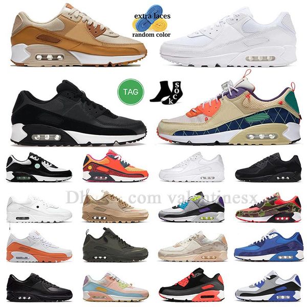 2023 famous running shoes 90 90s triple white black leather mesh camo caramel trail team gold og sneakers dia de los muertos solar flare tra
2023 famous running shoes 90 90s triple white black leather mesh camo caramel trail team gold og sneakers dia de los muertos solar flare tra