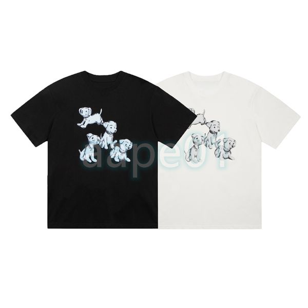 mens t shirt classic dog print short sleeve summer breathable t-shirt casual trend black white, White;black
mens t shirt classic dog print short sleeve summer breathable t-shirt casual trend black white, White;black