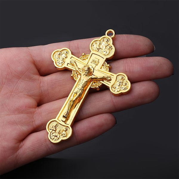 charms 20 pieces religious christian religion big cross medal large alloy finished 230320, Bronze;silver
charms 20 pieces religious christian religion big cross medal large alloy finished 230320, Bronze;silver