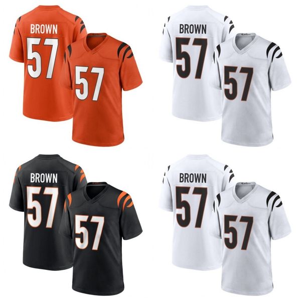 57 orlando brown cincinnatis football jerseys bengal alternate blue white men women youth, Black;red
57 orlando brown cincinnatis football jerseys bengal alternate blue white men women youth, Black;red