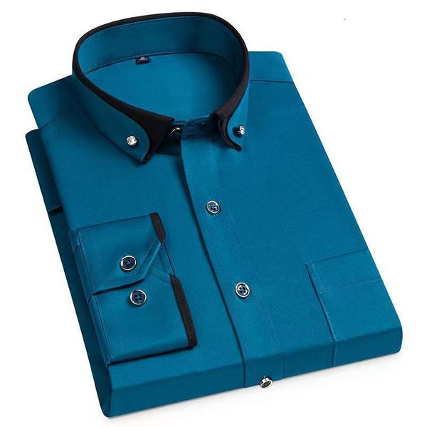 men's casual shirts fashion style spring autumn men's casual shirts men's business dress shirts male formal button-down coll, White;black
men's casual shirts fashion style spring autumn men's casual shirts men's business dress shirts male formal button-down coll, White;black