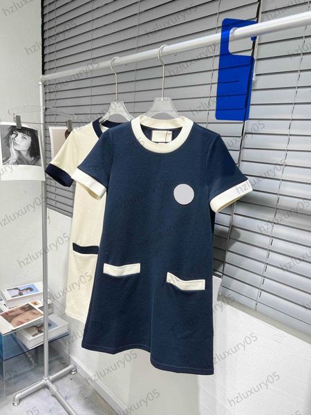 short sleeve dresses chest logo decoration bump color bag edge fashion joker dress classic crewneck design imported fabric breathable soft, Black;gray
short sleeve dresses chest logo decoration bump color bag edge fashion joker dress classic crewneck design imported fabric breathable soft, Black;gray