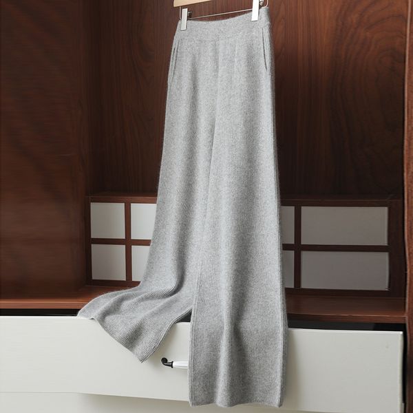 women's pants capris 4 colors casual loose cashmere knit solid color ladies mink cashmere wide leg pants long autumn and winter series, Black;white
women's pants capris 4 colors casual loose cashmere knit solid color ladies mink cashmere wide leg pants long autumn and winter series, Black;white