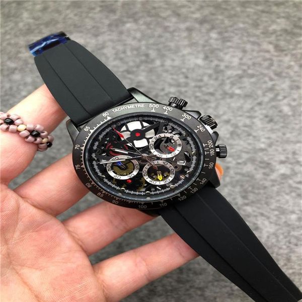 all subdials working chronograph luxury watch mens watches brand rubber strap quartz wristwatch c for men gift relojes322v, Slivery;brown
all subdials working chronograph luxury watch mens watches brand rubber strap quartz wristwatch c for men gift relojes322v, Slivery;brown