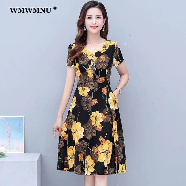 casual dresses 5xl 4xl plus size casual print dress women summer fashion short sleeve a-line dresses korean knee length stretchy vestidos mu, Black;gray
casual dresses 5xl 4xl plus size casual print dress women summer fashion short sleeve a-line dresses korean knee length stretchy vestidos mu, Black;gray