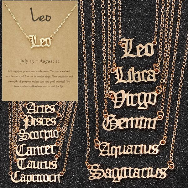 vintage twelve constellations letters pendant woman gold necklace designer jewelry alloy silver the zodiac south american womens mens choker
vintage twelve constellations letters pendant woman gold necklace designer jewelry alloy silver the zodiac south american womens mens choker