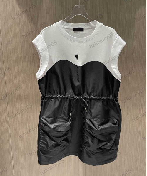 womens dresses design sense of color contrast stitching crewneck sleeveless dress waist drawstring design bunching waist fashion casual maxi, Black;gray
womens dresses design sense of color contrast stitching crewneck sleeveless dress waist drawstring design bunching waist fashion casual maxi, Black;gray
