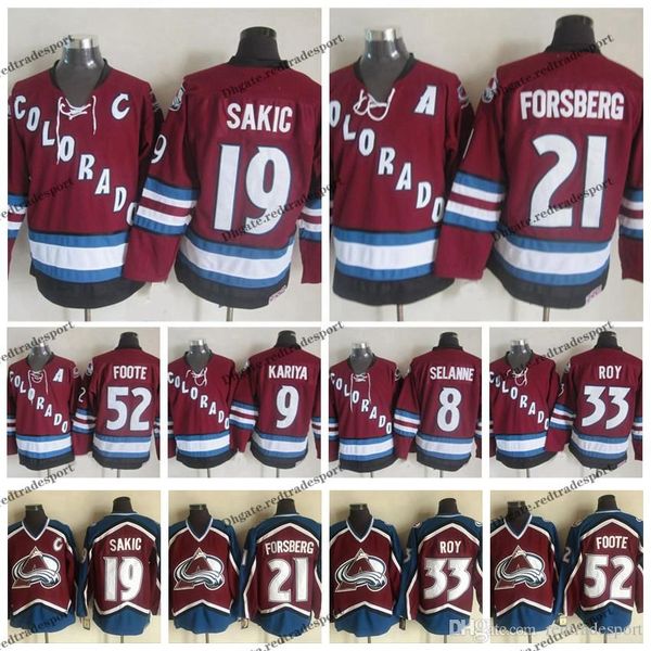 hockey vintage colorado avalanche hockey jerseys 52 adam foote 21 peter forsberg 8 teemu selanne 9 paul kariya 19 joe sakic 33 patrick roy j, Black;red
hockey vintage colorado avalanche hockey jerseys 52 adam foote 21 peter forsberg 8 teemu selanne 9 paul kariya 19 joe sakic 33 patrick roy j, Black;red