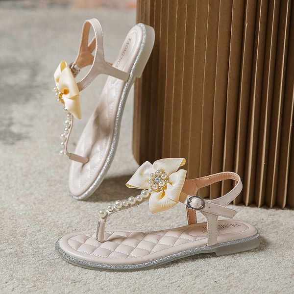 sandals t-strap pearl band bohemian sandals women silk bowknot flat beach sandalias big size 43plaid leather bottom flower sandals women g23, Black
sandals t-strap pearl band bohemian sandals women silk bowknot flat beach sandalias big size 43plaid leather bottom flower sandals women g23, Black