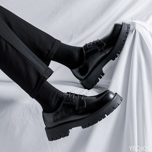 dress shoes men high sole platform casual leather man japan harajuku korean streetwear fashion business wedding shoe jkiu 230320, Black
dress shoes men high sole platform casual leather man japan harajuku korean streetwear fashion business wedding shoe jkiu 230320, Black