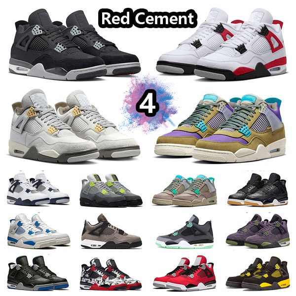 jumpman 4 red cement basketball shoes black canvas 4s midnight navy thunder pn dust taupe haze black gum canyon purple neon sports sneakers
jumpman 4 red cement basketball shoes black canvas 4s midnight navy thunder pn dust taupe haze black gum canyon purple neon sports sneakers